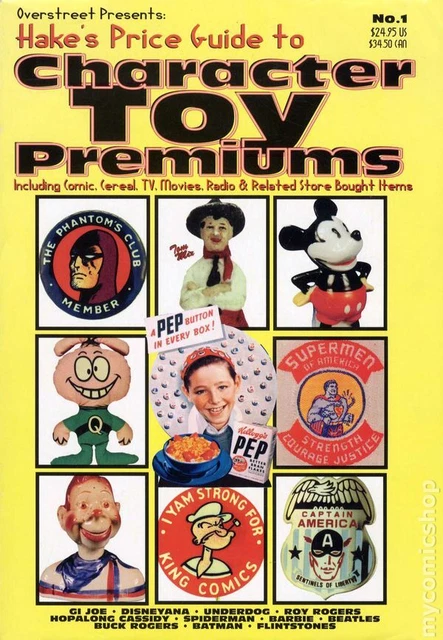 Hake's Price Guide to Character Toys SC 1st Edition #1-1ST VG 1996 Stock Image