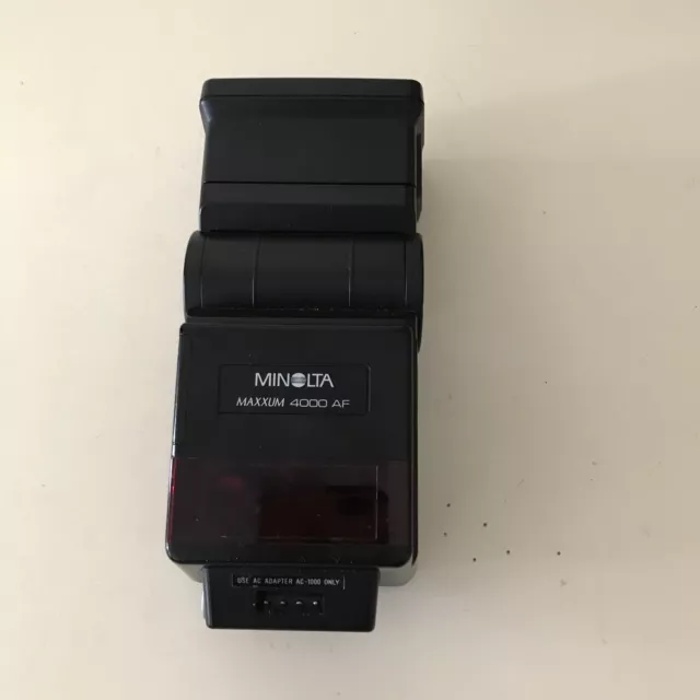 Minolta Maxxum 4000 AF Flash