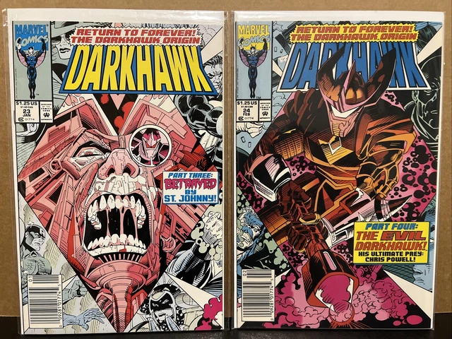 Darkhawk 23 24 NM Newsstand Marvel Comics Combine Shipping 1993