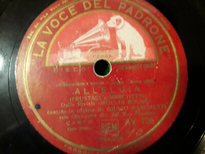 LA CANZONE DI MARIA UVA Viola LUCIANA DOLLIVER Aldo Masseglia 78 Giri 10" Vinile 