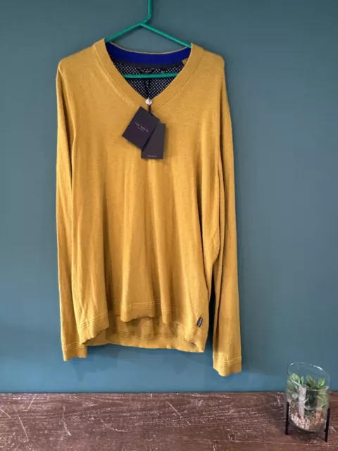 Ted Baker ‘Noel’ V Neck Jumper XXL