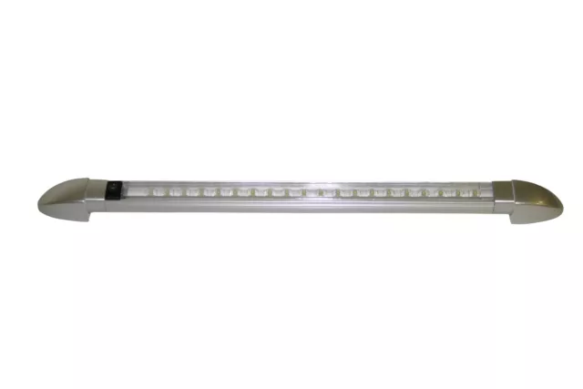 18 LED Aluminium Schwenklicht Dach Hinten 12V 210mm x 16mm Mini Wippe Schalter 18 LED Aluminium Schwenklicht Dach Hinten 12V 210mm x 16mm Mini Wippe Schalter