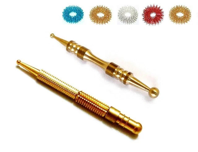 Anillos de diagnóstico de metales Sujok Sonde Compacts, Center Roller II (Juego de 5)