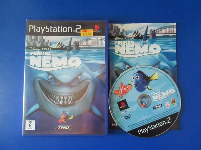 Jeu PS2 LE MONDE DE NEMO - Édition Française PAL Complète (Boîte & Manuel), État Correct