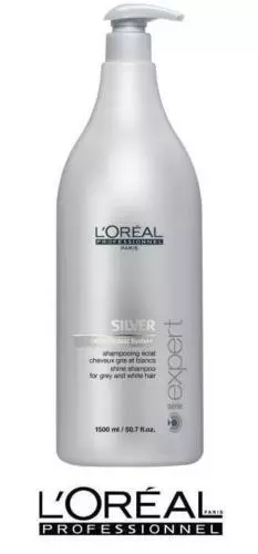 Serie Expert Shampoo Champu SilveR EspeciaL Canas 1500ML LoreaL ProfesionaL