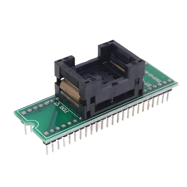 TSOP48 To DIP48 Double Contact Gold Plating Universal IC Programm Socket Adapter
