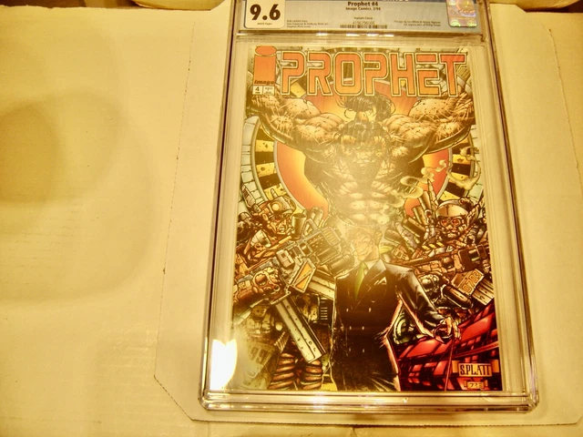 Prophet #4  CGC 9.6 "1st app. Philip Oman" Variant Cover Stephen Platt  1994