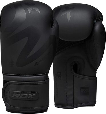 RDX Guanti MMA Pelle Di Vacchetta Grappling Guantoni Sparring Sacco Combat Allenamento Arti Marziali