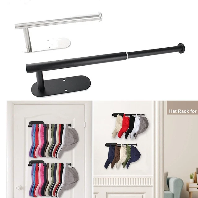 Hanger Shelf Retractable Cap Holder Baseball Cap Rack Hat Hooks Hat Racks