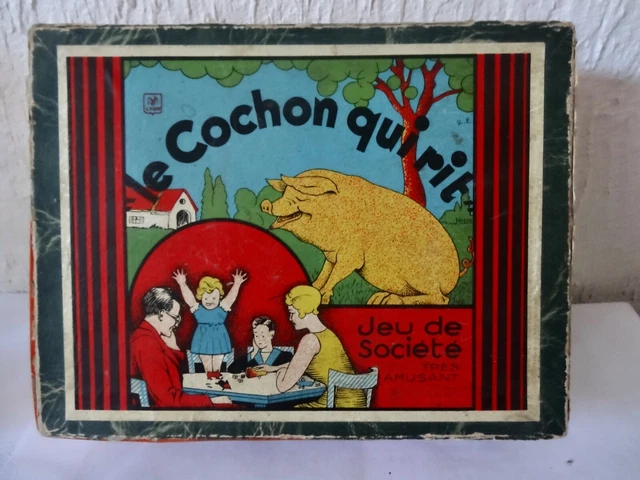 Ancien Jeu Alphabétique En Bois - 138 Pièces - Boîte D'origine Coulissante Vers 1920