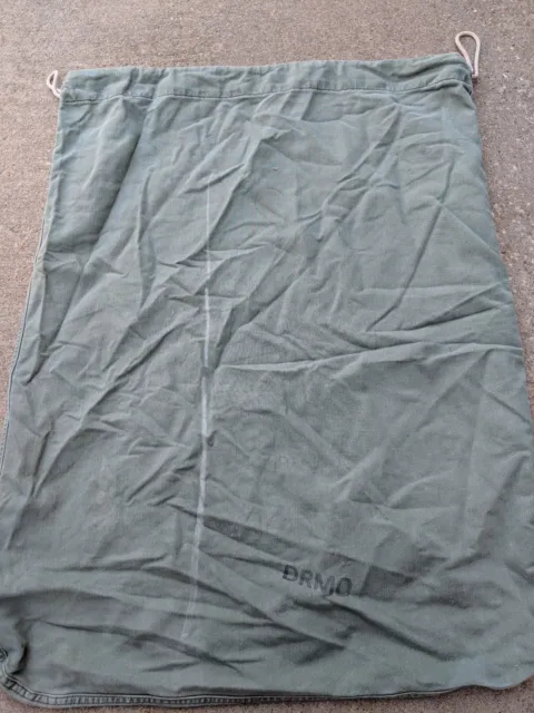 US military Barracks Bag, 100% Cotton Large Laundry Bag, Military Issue
