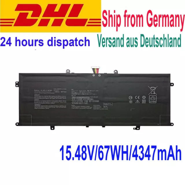 C41N1904 Akku für Asus C41N1904-1 UX325JA UX393JA UX425IA UX425JA batteria batte