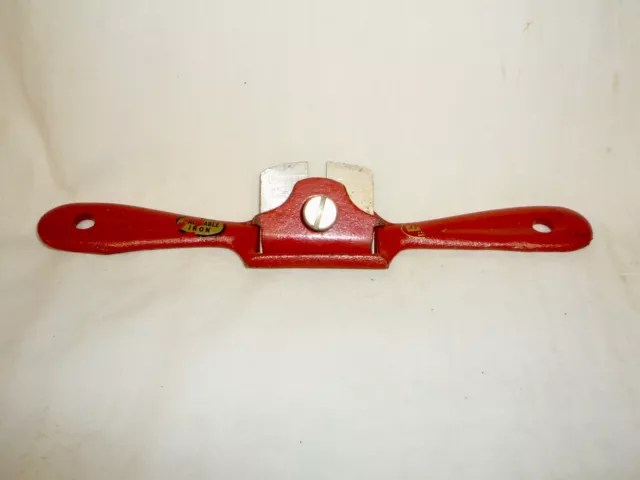 Red Record No A63 Spokeshave - Made in England - Curved Sole