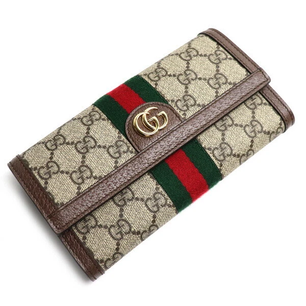 GUCCI OPHIDIA GG Continental Wallet 523153 96IWG 8745 #142