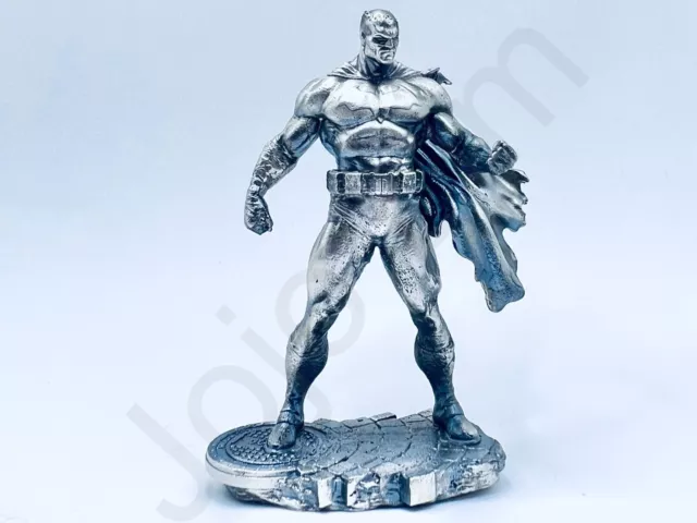 *[SALE] 3.1 oz Hand Poured Pure Silver Bar Batman Cast Bullion Statue .999+ Fine