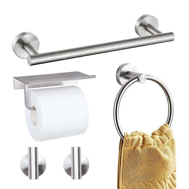 5-Teiliges Badezimmer-Hardware-Set, EinschließLich 16--Handtuchhalter, W3J1