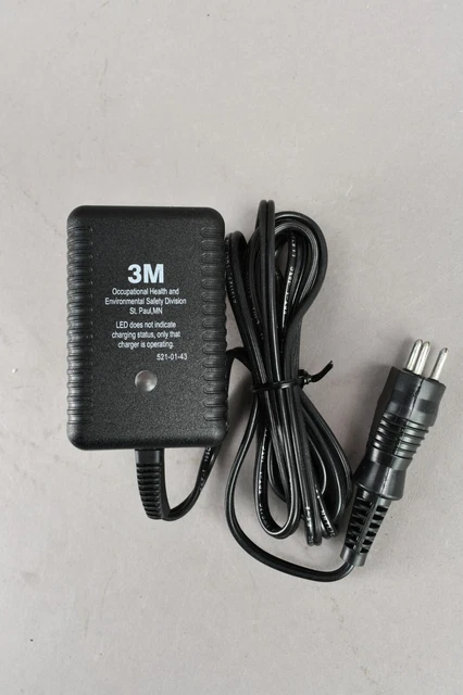 3M Battery Charger 521-01-43 for 3M Powerflow and 3M Breathe Easy Systems