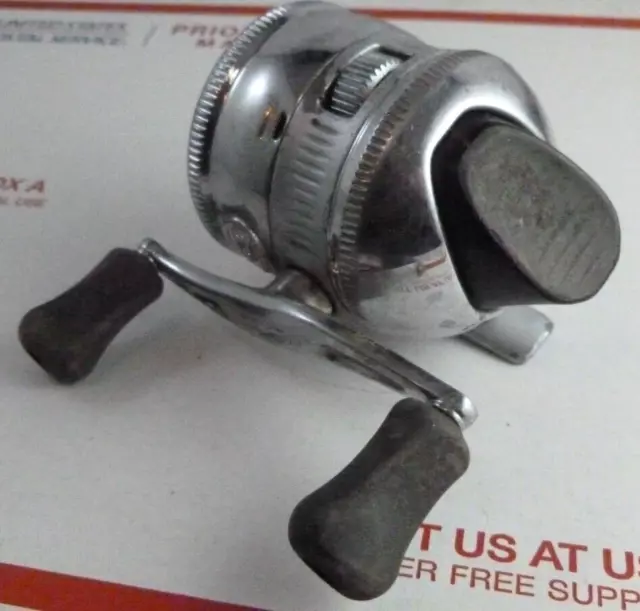 VINTAGE ZEBCO PLATINUM 33 Fishing Reel Casting Spincast Push Button All  Metal $29.85 - PicClick