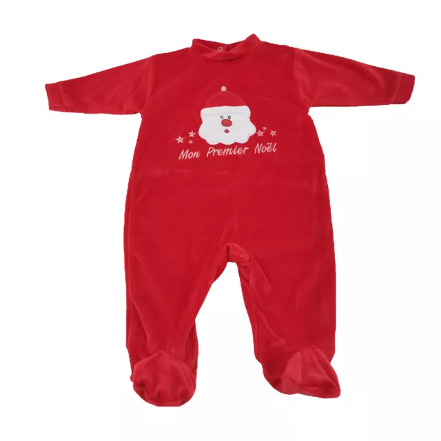 Grenouillère Bébé Mon premier Noel - pyjama bébé - 6/18 mois