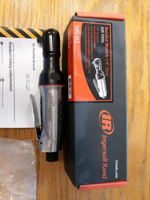 Ingersoll Rand 105-D2 1/4-Inch Air Ratchet NEW Ir 105-D2 105 D2