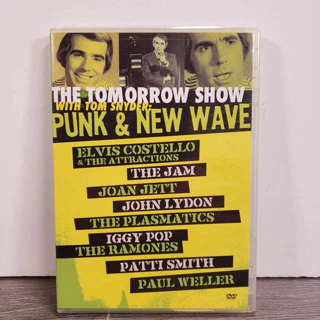THE TOMORROW SHOW With Tom Snyder: Punk & New Wave DVD NUEVO