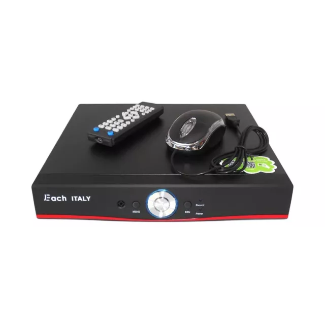 Dvr 8Ch Ahd Video Full Hd 1080P Videoregistratore H.264 Per Telecamera