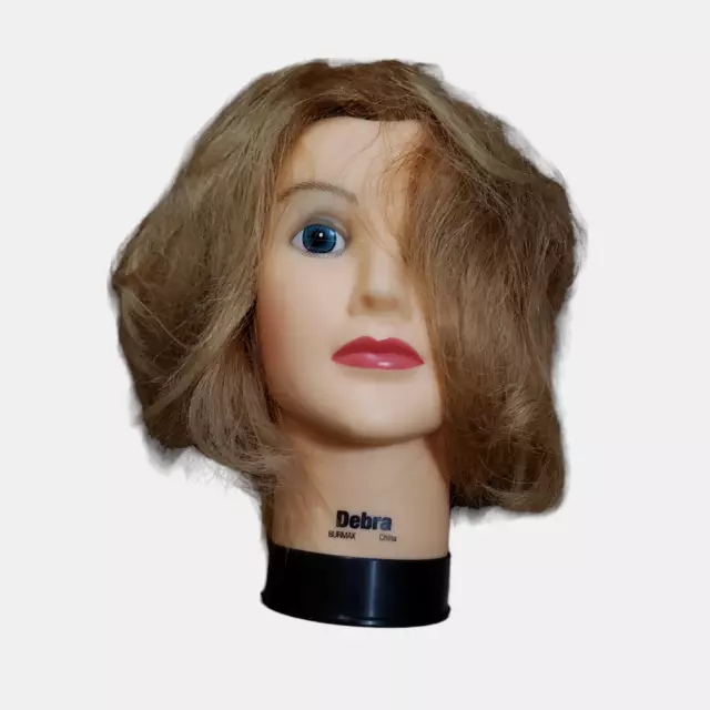 Celebrity DLX804 Deluxe Debra Manikin Head with 18-20 Brown Human Hair 