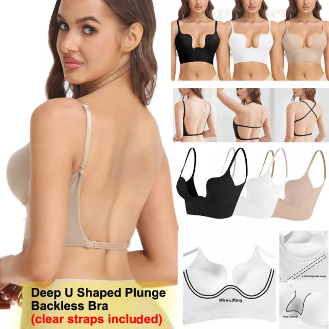 32 34 36 38 B C VERY SEXY CLEAVAGE BODY ADD Two 2 CUP Sizes Double Push Up  BRA