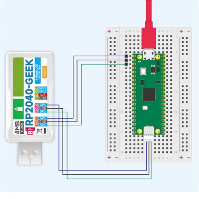 Development Board Updated Development Board RP2040 Microcontroller Chip Wide