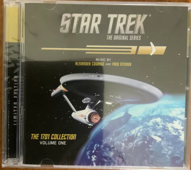 Star Trek Original Series 1701 Collection. 2 Cd Soundtrack. Ltd Edition. Vol.1