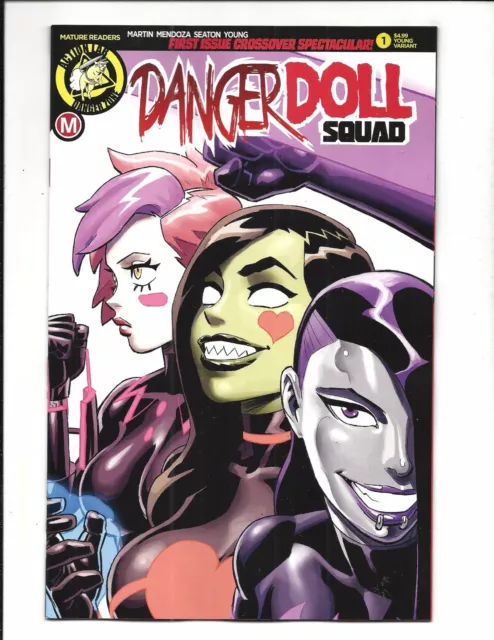 DANGER DOLL SQUAD # 1 (WINSTON YOUNG VARIANT Cover E, OCT 2017) NM NEW