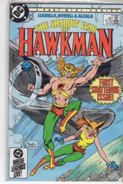 The Shadow War of Hawkman 1 VF NM (1985)
