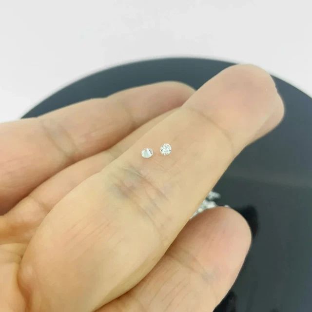Ghi Lettre Cvd Diamant I1/I2 Clarté Coupe Ronde 5 CT 600 Pièces Labo Grown Lot
