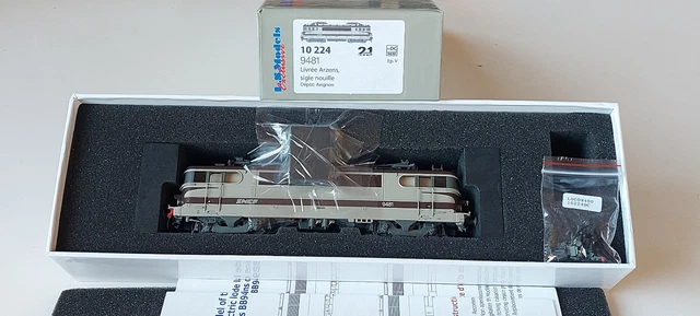 Ls Models 10224.S Locomotive électrique BB 9481 SNCF Livree Arzens Logo Nouilles Digital Sonorisee 4412345020517
