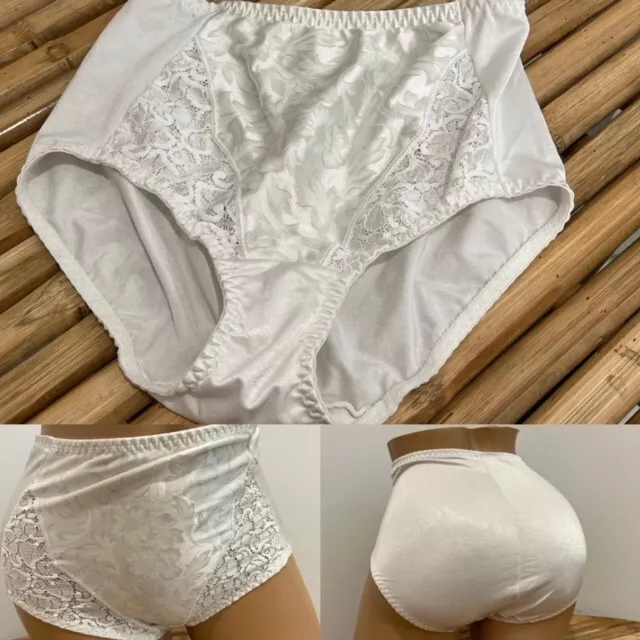 VINTAGE SECOND SKIN GIRDLE PANTY SHAPER SATIN STRETCH by PLAYTEX sz L