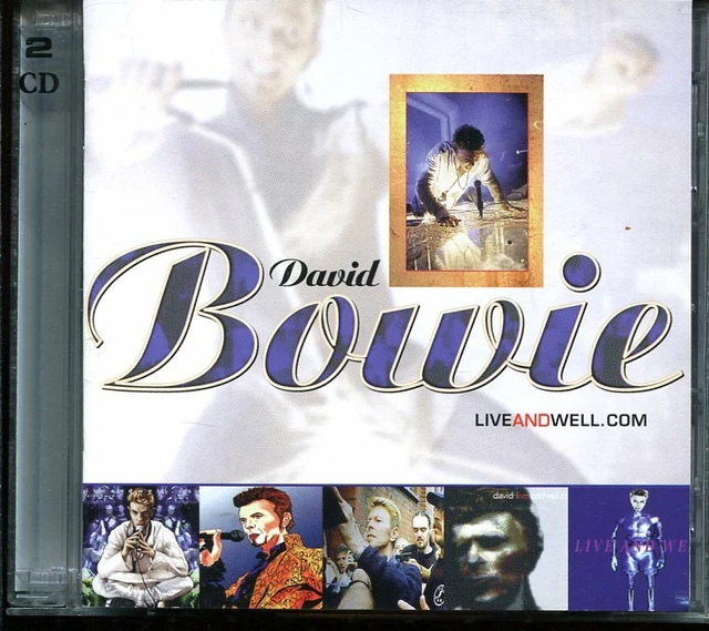 DAVID BOWIE LIVEANDWELL.COM 2-disc CD RARE OOP £34.78 - PicClick UK