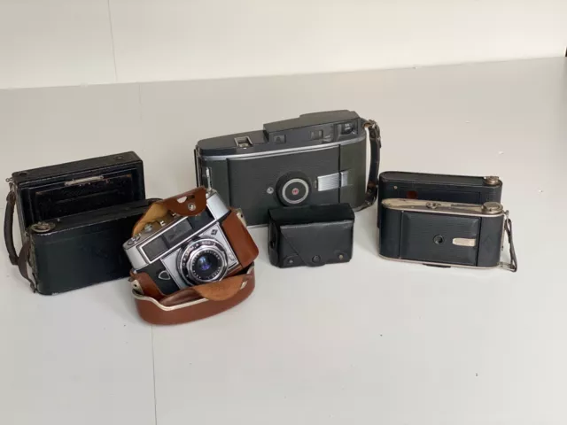 Antike/Vintage Kameras zu verkaufen im Bundle (Kodak, Agfa...)