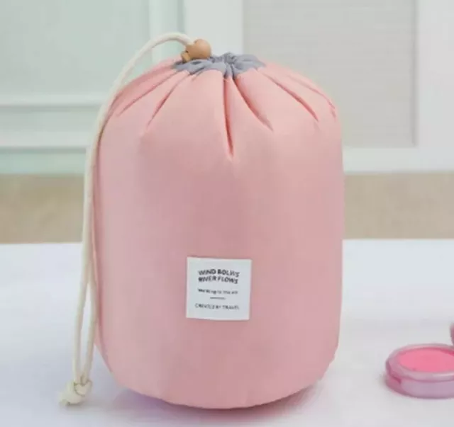 Portable Makeup Drawstring Bags Easy Storage Travel Pouch Cosmetic Make up Bags