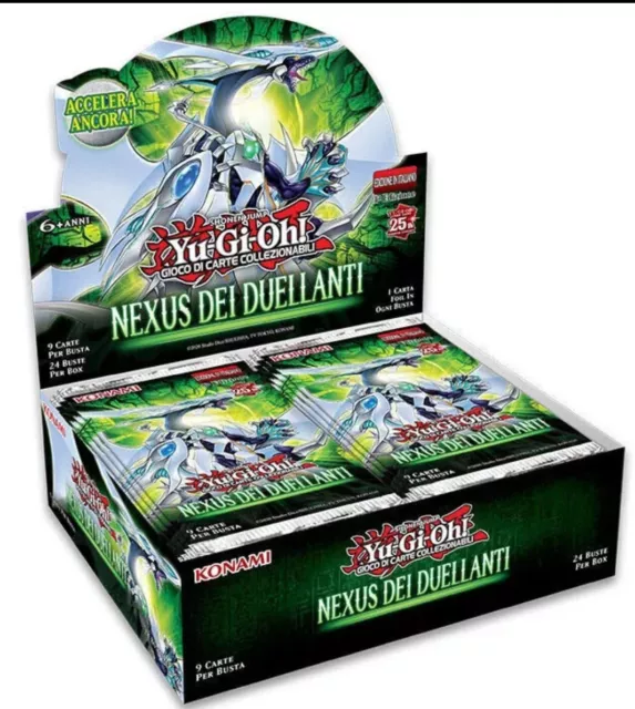 Konami Yu-Gi-Oh! TCG Nexus dei Duellanti Display Box - 24 Buste ITA