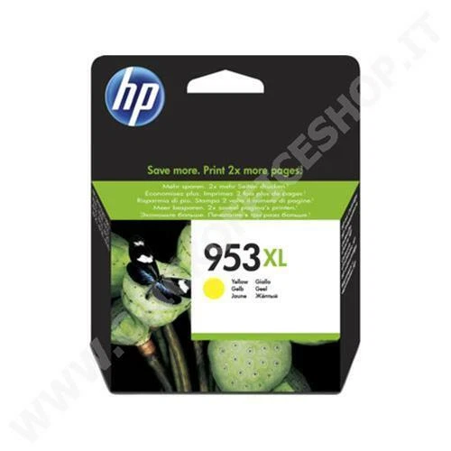 Cartuccia Hp 953Xl F6U18Ae (1.600 Pagine) Giallo - Originale