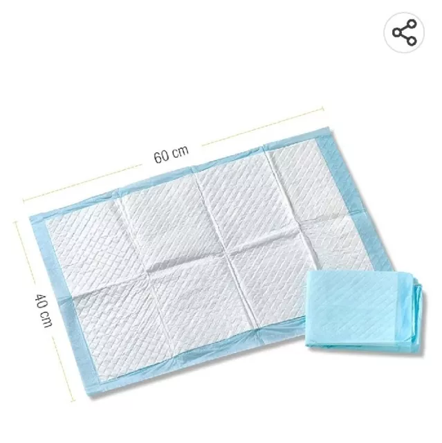Tigex Disposable Baby Changing mats 40 x 60cm Box of 20 sheets (60 x 40cm Pads) 2