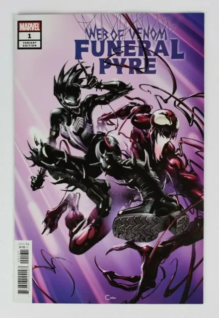 Web of Venom: Funeral Pyre #1 Clayton Crain 1:25 Incentive Variant Cover Marvel