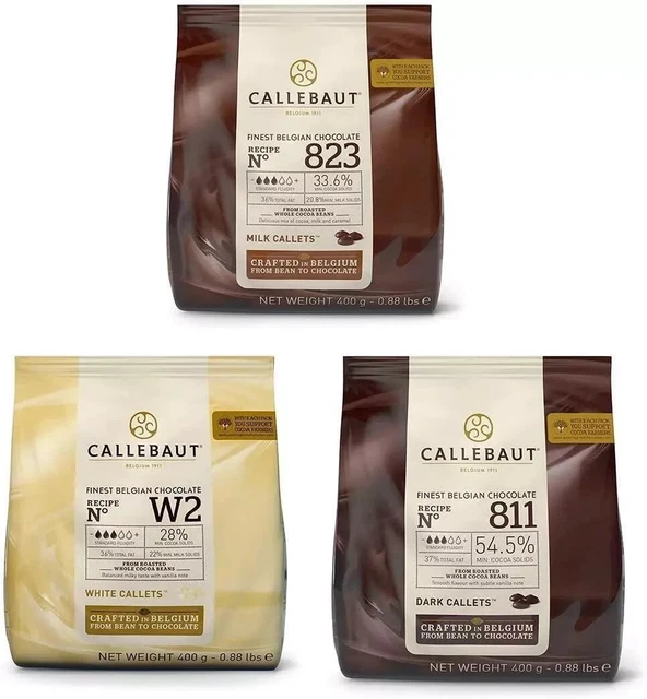 Callebaut Dark Chocolate 1Kg | Recipe 811 - Purple Cupcakes - View #9