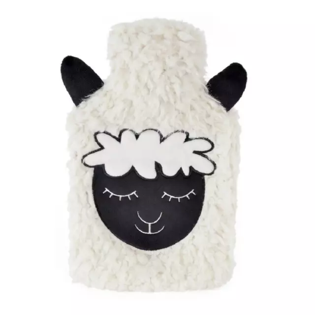 2 Litre Moelleux Lion Polaire Mouton Bouillotte