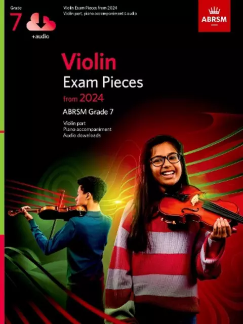 Violin Exam Pieces from 2024, ABRSM Grade 7, Violin Part, Piano Accompaniment &