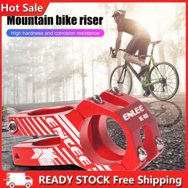 31.8mm Mountain Bicycle Stem Handlebar MTB Short Hollow Stem (Red)