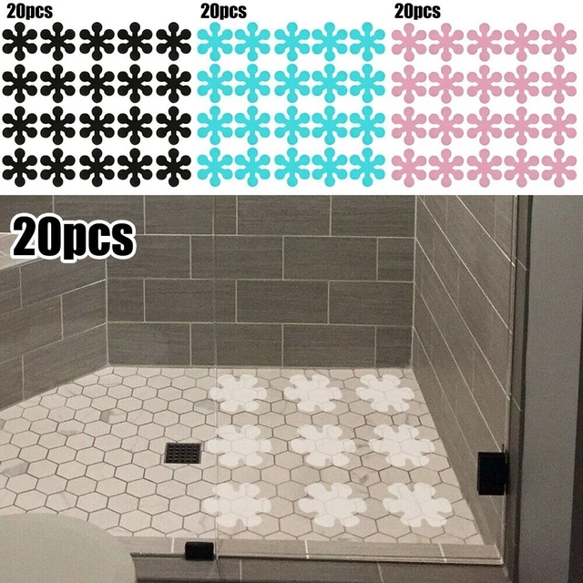 Kit Tappetino Antislip 20 Pz Accessori Per Adesivi Doccia Ricambio Vasche