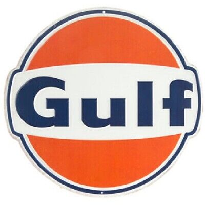 New Gulf Oil Gas Sign Advertising Gas Pump Station Sign