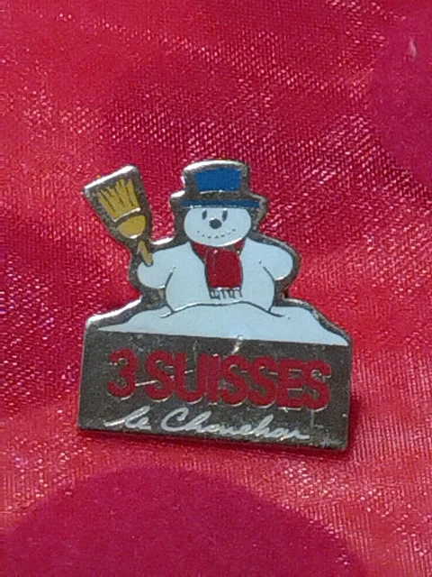 Broche Pin De Noël Bonhomme De Neige - Émail Multicolore - Neuf Avec étiquettes