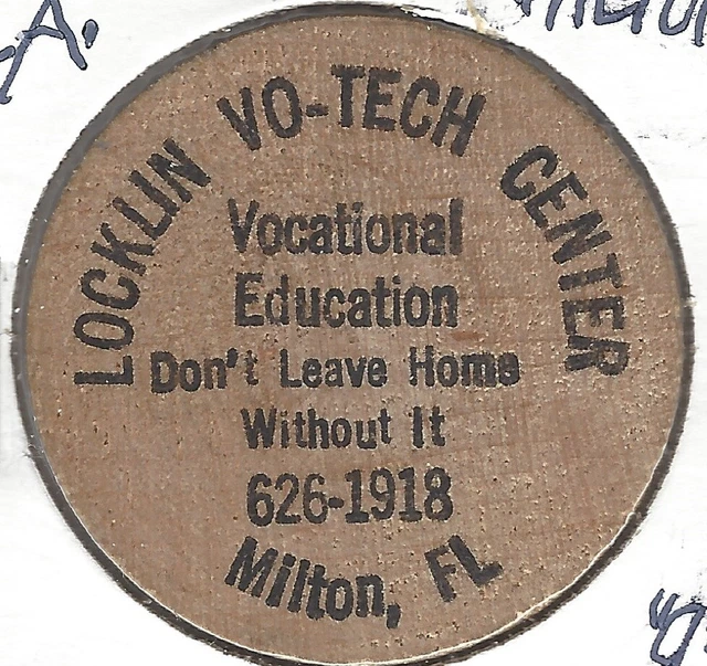 LOCKLIN VO-TECH CENTER Vocational Education MILTON FLORIDA Style 1 ...